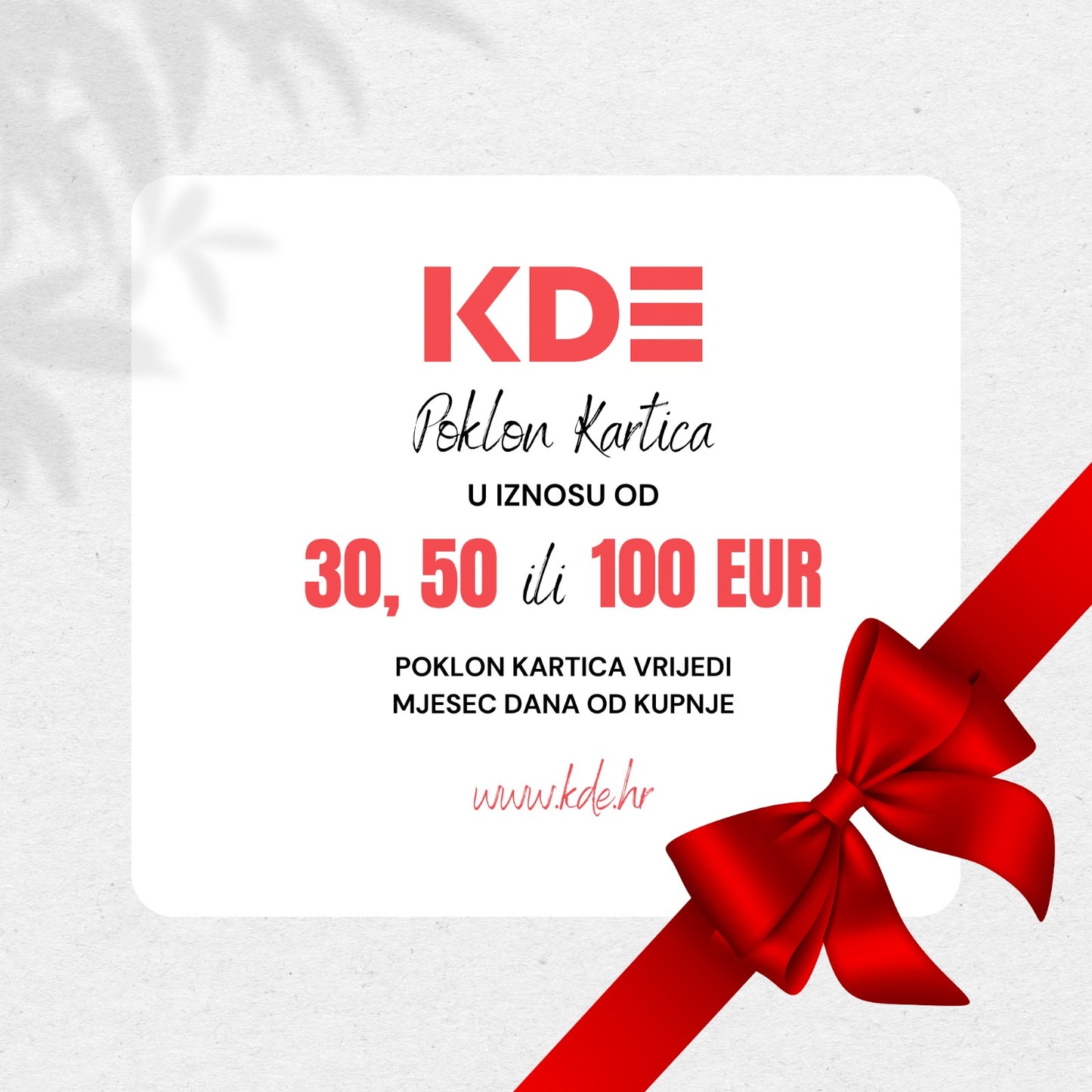Poklon kartica