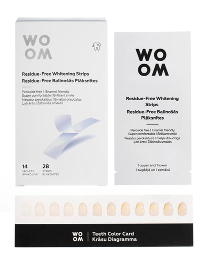 Residue-Free Whitening Strips